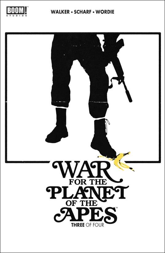 War for the Planet of the Apes issue 3-B Jay Shaw Subscription Cover