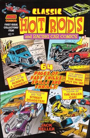 Classic Hot Rods and Racing Car Comics Cover Image 1