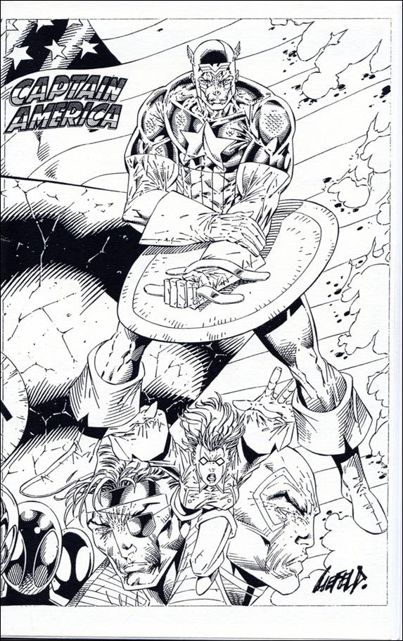 Captain America (1996) issue 1-F Ashcan