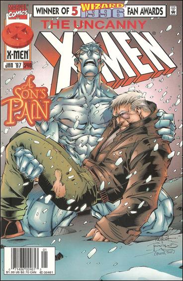 Uncanny X-Men (1981) issue 340-B Newsstand Edition / Price Variant