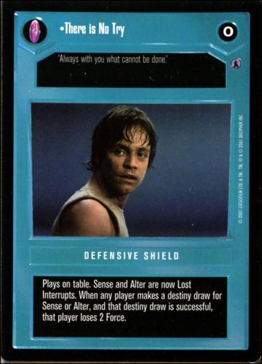 Star Wars: Reflections III (Base Set) card 44 There is No Try