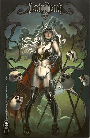 Lady Death: Oblivion Kiss (2016) issue 1-B Nei Ruffino Skull Queen Edition Cover