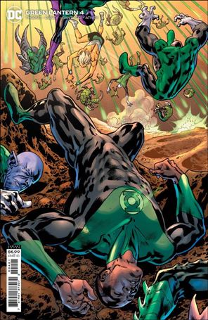 Green Lantern (2021) issue 4-B Bryan Hitch Cardstock Cover