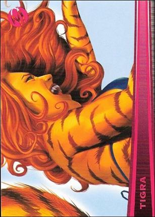 Marvel Dangerous Divas (Base Set) card 55 Tigra
