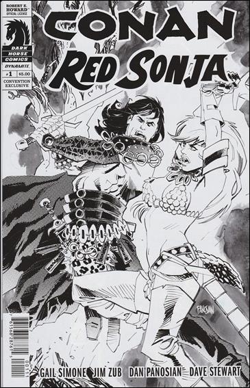 Conan Red Sonja issue 1-B Convention Exclusive Sketch Variant