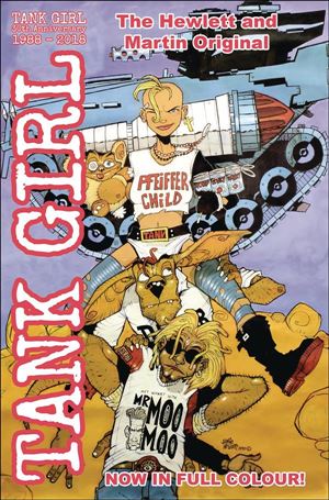 Tank Girl Full Colour Classics issue 3 Stacked Up Cover
