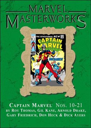 Marvel Masterworks: Captain Marvel issue 2-B Marble Dust Jacket Vol 82 