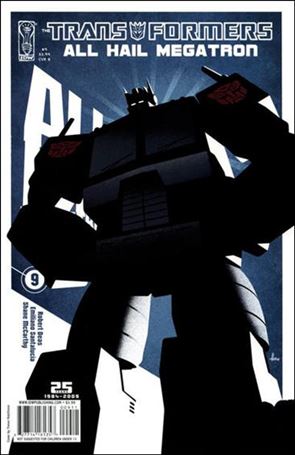Transformers: All Hail Megatron issue 9-B Trevor Hutchison Cover