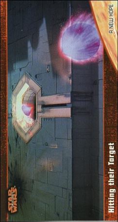Star Wars Trilogy Widevision (Base Set) card 24 Hitting their Target