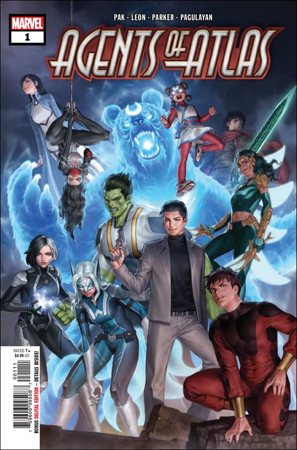 Agents of Atlas (2019) issue 1 Jung-Geun Yoon Cover