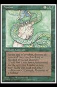 Magic the Gathering: 4th Edition (Base Set) card 280 Venom