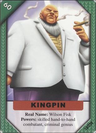Marvel ReCharge: Inaugural Edition (Base Set) card 18 Kingpin