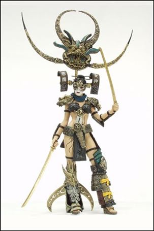 Spawn (Series 19) figure 4-B Lotus (The Angel Warrior Repaint)