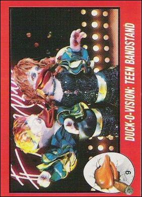 Howard the Duck (Movie) (Base Set) card 9 Duck-O-Vision: Teen Bandstand