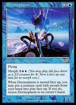 Magic the Gathering: Legions (Base Set) card 35 Dermoplasm