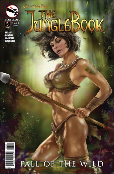 Grimm Fairy Tales Presents Jungle Book: Fall of the Wild issue 5-C Cris Delara Cover