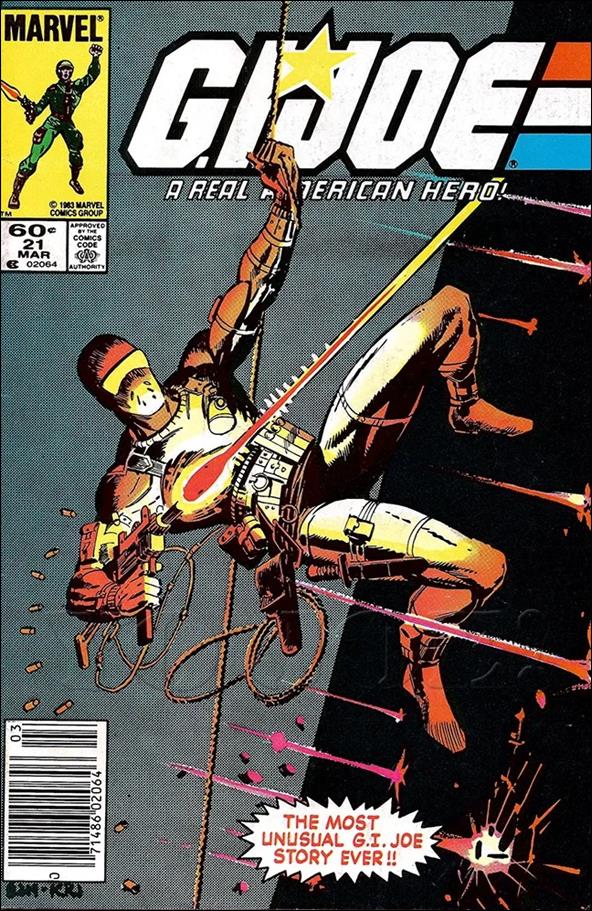 G.I. Joe: A Real American Hero issue 21-D Newsstand Cover