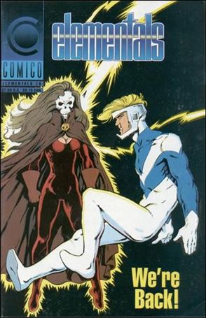 Elementals (1989) issue 16 Wraparound Cover