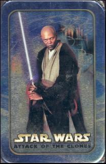 Star Wars: Attack of the Clones card 6-D Sealed Collector's Tin - Mace Windu