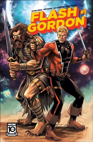 Flash Gordon (2024) issue 1-G Mike Rooth Retailer Exclusive Color Cover