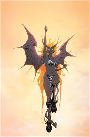 Hell Sonja issue 3-Q Jae Lee Virgin Cover