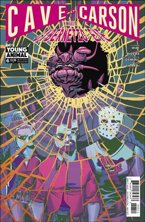 Cave Carson Has a Cybernetic Eye issue 6 Michael Avon Oeming Cover