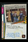 X-Files: The Truth Is Out There (Base Set) card XF97-0233v2 Government Arrests Suspects