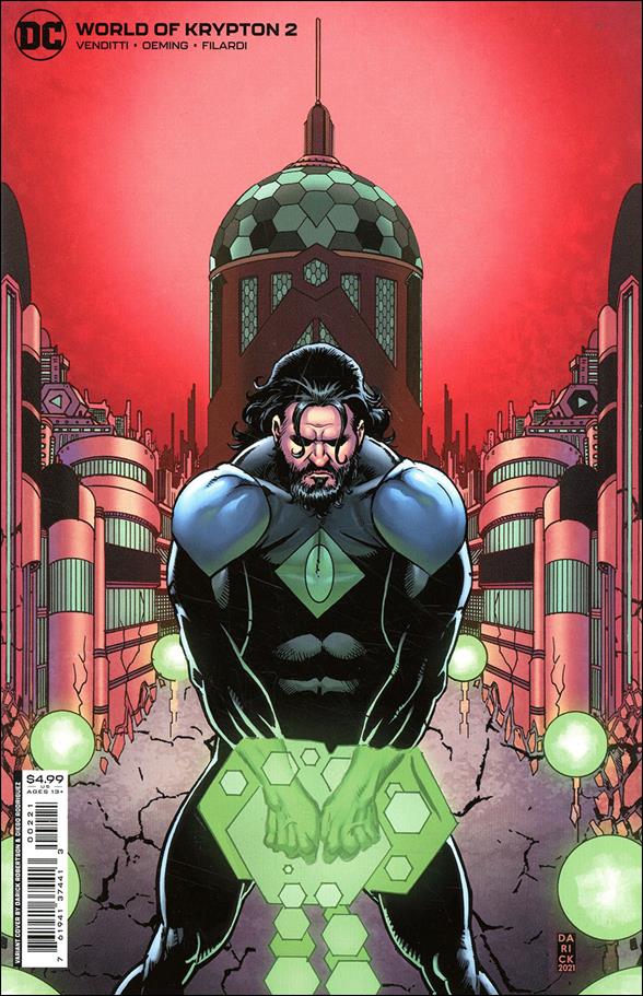 World of Krypton (2022) issue 2-B Darick Robertson Cardstock Cover