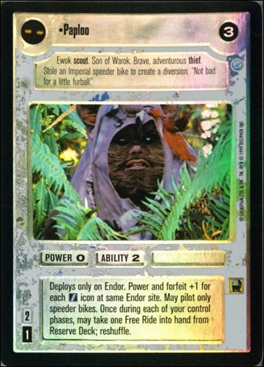 Star Wars: Endor Limited (Foil Subset) card 10 Paploo