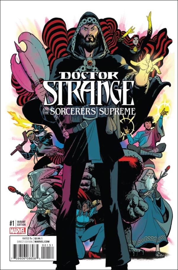 Doctor Strange and the Sorcerers Supreme issue 1-D Javier Rodriguez 1:25 Cover