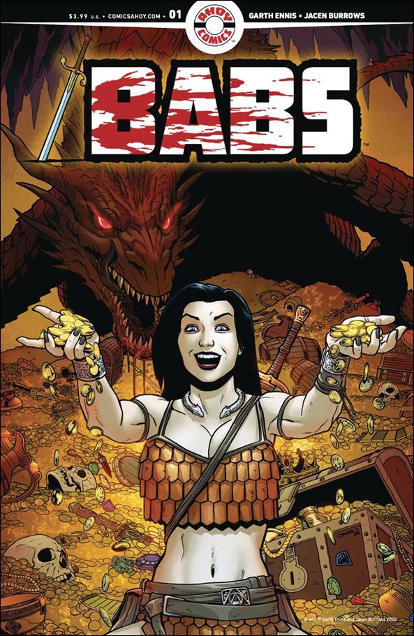 Babs issue 1 Jacen Burrows Cover
