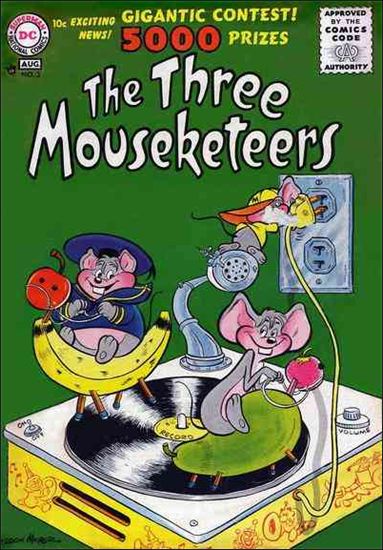 Three Mouseketeers (1956) issue 3