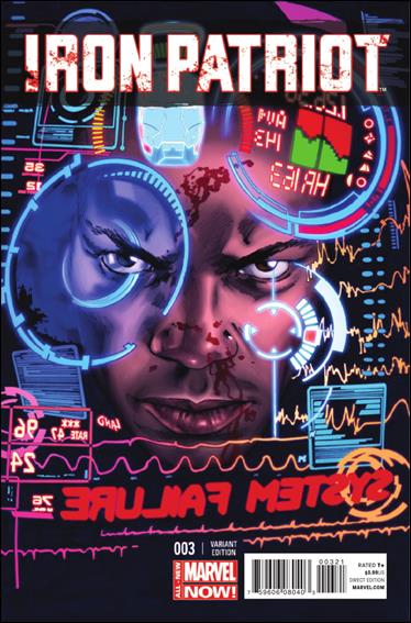 Iron Patriot issue 3-B Greg Land Cover