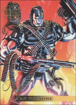 Marvel Annual Flair '95 (Base Set) card 139 War Machine