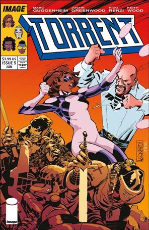 Torrent issue 5-C Rick Leonardi & Rico Renzi Cover