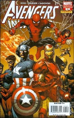 Avengers/Invaders issue 1-B David Finch 1:25 Cover