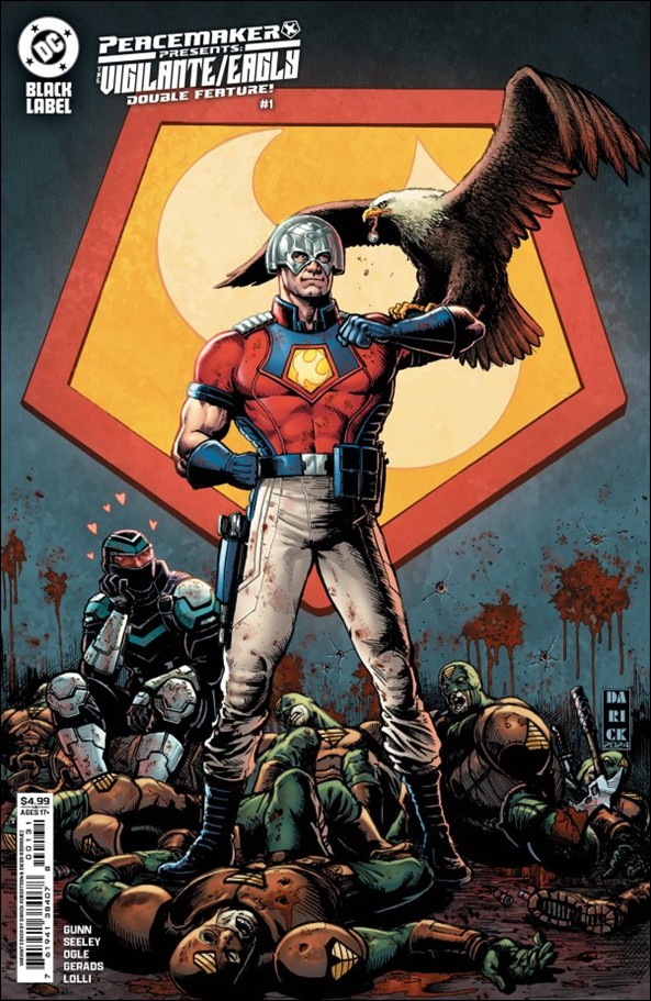 Peacemaker Presents: The Vigilante / Eagly Double Feature issue 1-C Darick Robertson Homage Cardstock Cover
