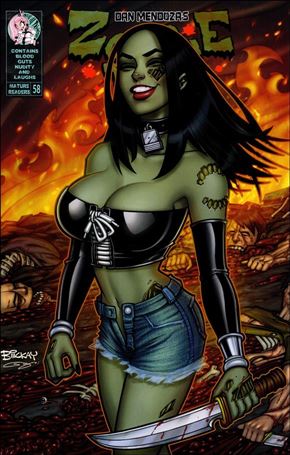 Zombie Tramp (2022) issue 58-E Bill McKay Cover