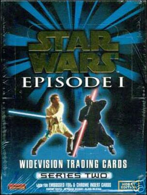 Star Wars: Episode I Widevision: Series 2 card 1 Sealed Hobby Box