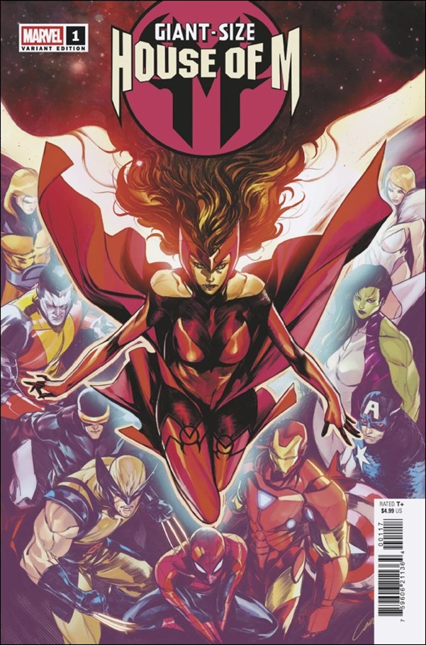 Giant-Size House of M issue 1-E Alessandro Cappuccio 1:25 Cover