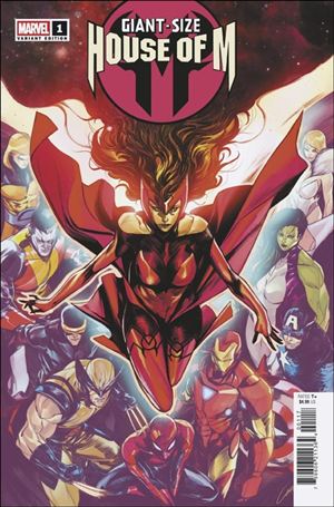Giant-Size House of M issue 1-E Alessandro Cappuccio 1:25 Cover