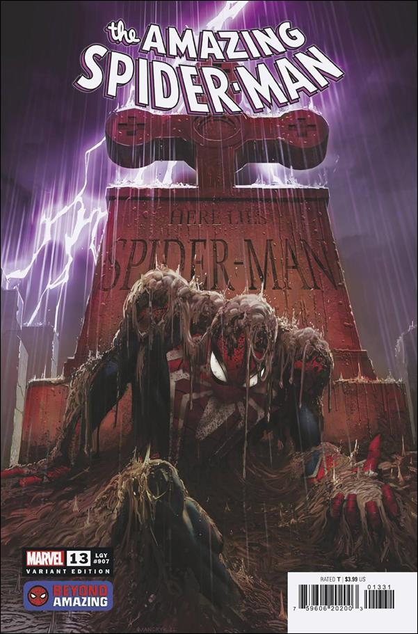 Amazing Spider-Man (2022) issue 13-B Daryl Mandryk "Beyond Amazing" Cover