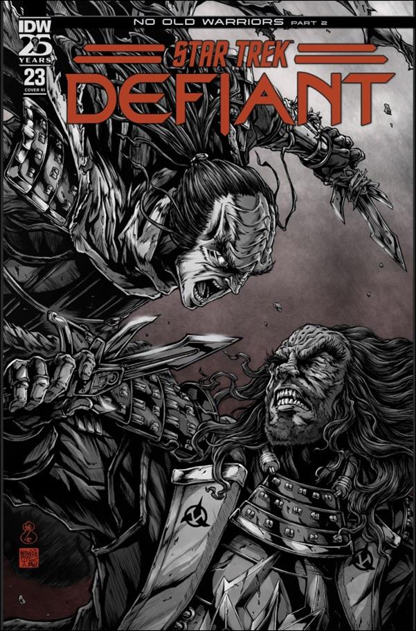 Star Trek: Defiant issue 23-C Takashi Okazaki 1:10 Cover