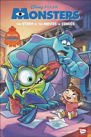 Disney PIxar Monsters Inc: The Story of the Movie in Comics Cover Image 1