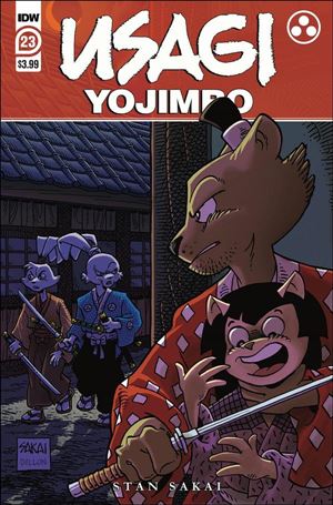 Usagi Yojimbo (2019) issue 23 Stan Sakai Cover