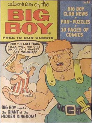 Adventures of the Big Boy issue 45 East Coast Cover