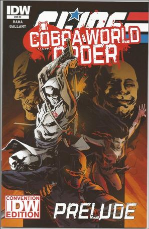 G.I. Joe: A Real American Hero: Cobra World Order Prelude issue 1-H IDW Convention Exclusive Cover