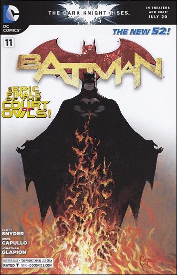 Batman (2011) issue 11-F Greg Capullo 2012 SDCC RRP Cover