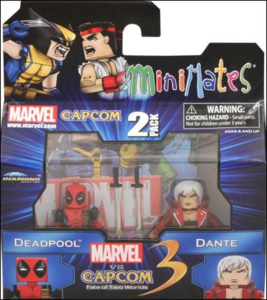Marvel vs Capcom 3 Minimates figure 1 Deadpool and Dante