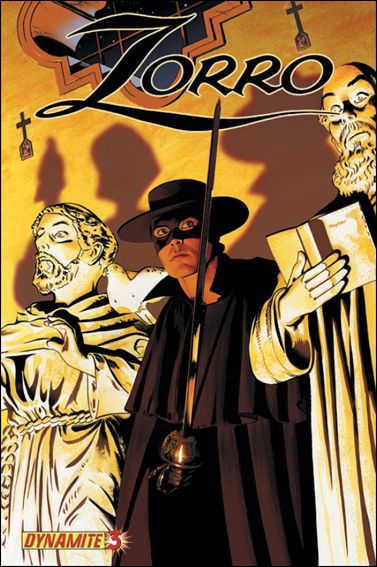 Zorro (2008) issue 3-B Mike Mayhew Cover